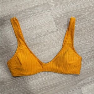 Aerie Shine Scoop bikini top